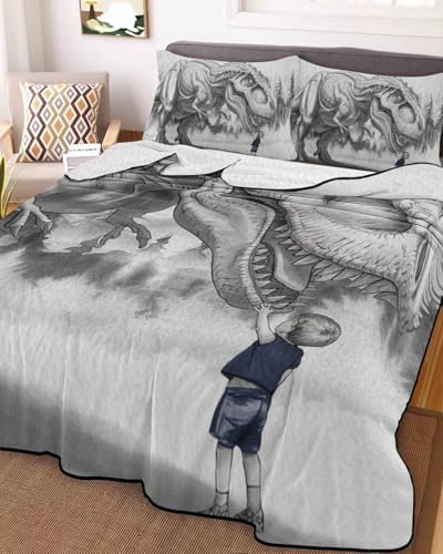 TocaHome Summer Quilts Twin XL Size with 2 Pillowcases