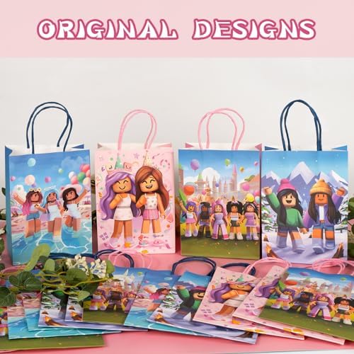 Kauai Sun 16PCS Game Theme Party Bags