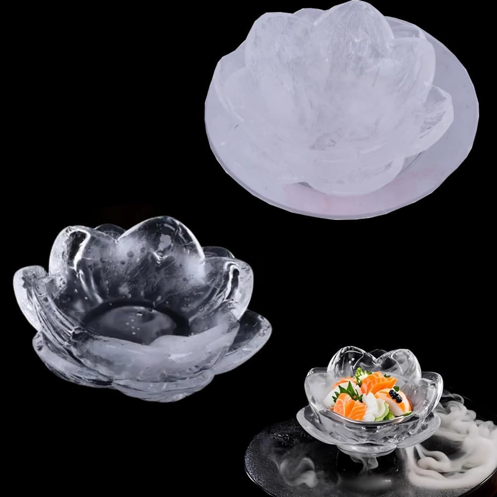 Lotus Shape Silicone Mold for DIY Resin Crafts