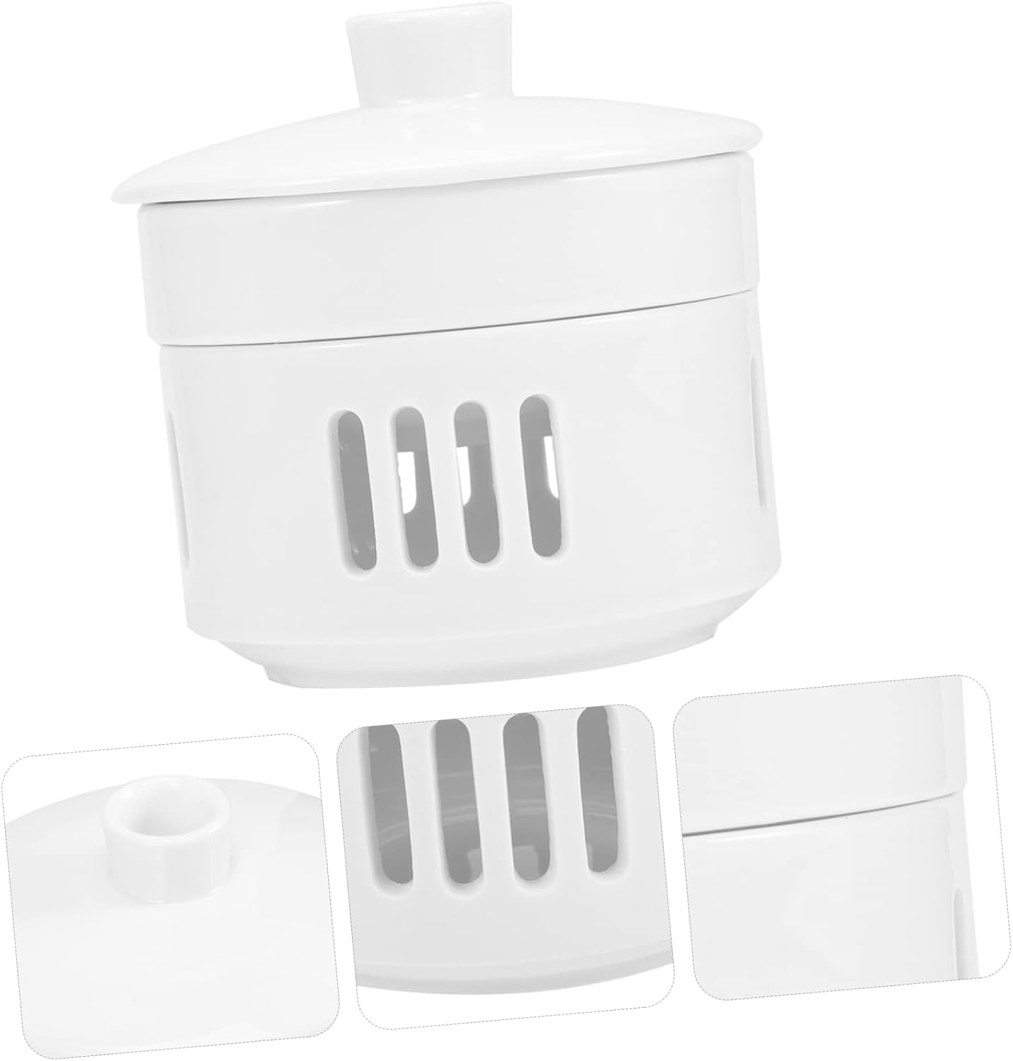IMIKEYA Ceramic Stew Pot with Heating Base