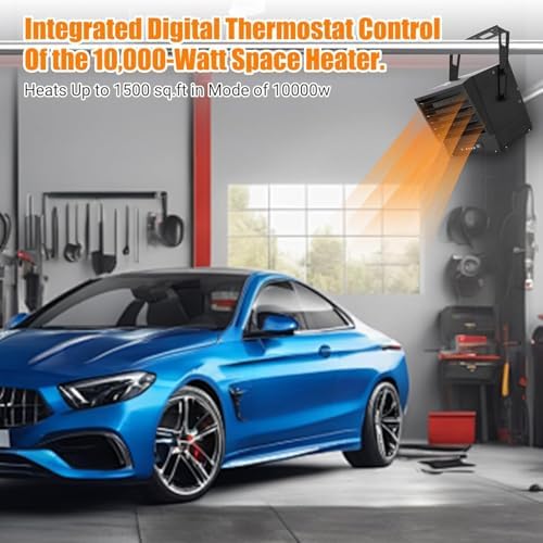 GarveeTech 10000W Garage Heater with Remote and Timer