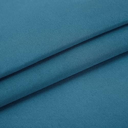 NHNHN Full Size Fitted Sheet Turquoise