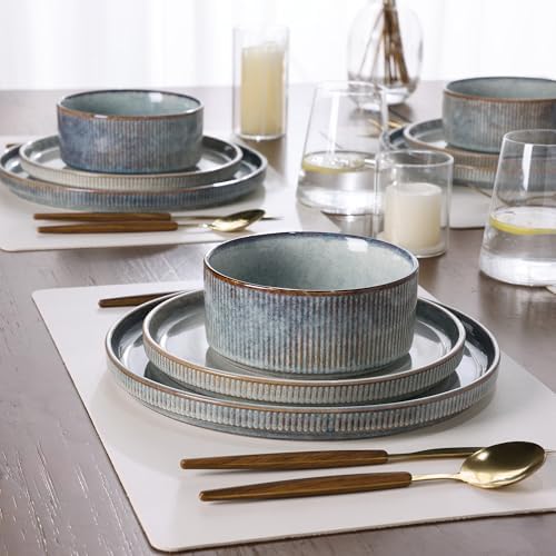 GBHOME Stoneware Dinnerware Set for 4