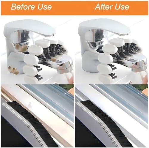 POPGIO Crevice Flexible Cleaning Brush Set 4 Pcs