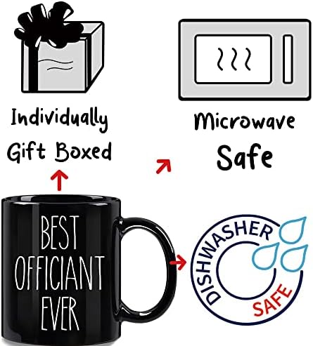 Funny Wedding Officiant Mug with Thank You Message