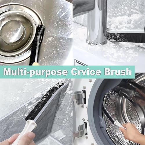 2Pcs Crevice Cleaning Brush for Kitchen and Bathroom Use