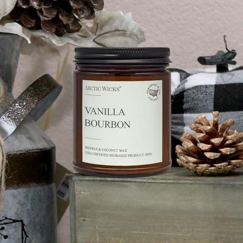 Vanilla Bourbon Candle by Arctic Wicks 9oz