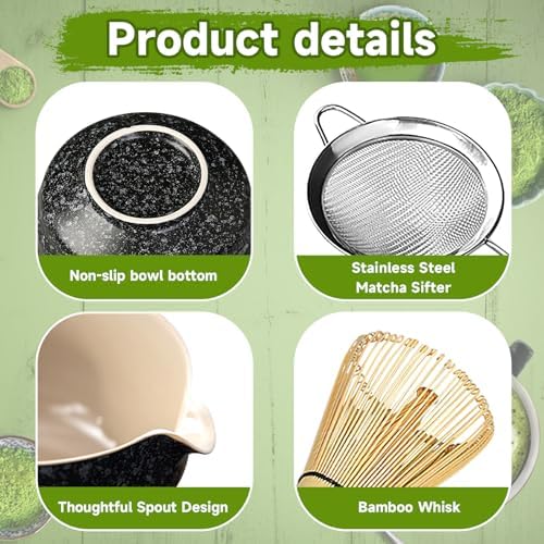Amerzam Japanese Matcha Set - Complete Ceremony Collection
