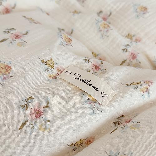 BuLuTu 100 Cotton Muslin Duvet Cover Twin Size