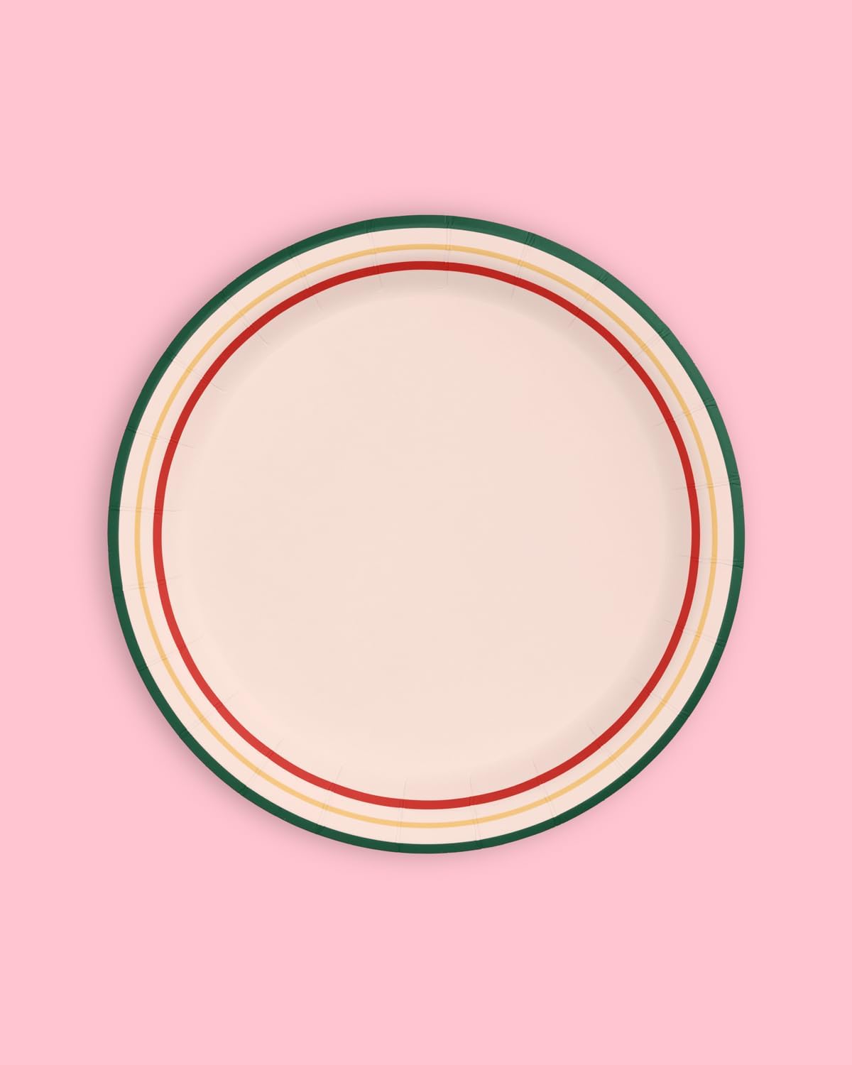 XO Fetti Camp Gingham Paper Plates 24pk 9 Inch