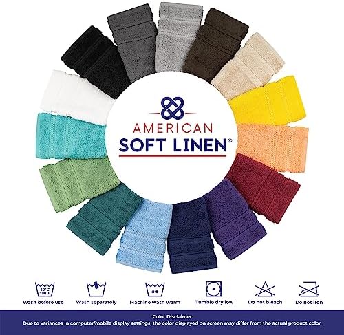 American Soft Linen 4 Piece Bath Towel Set