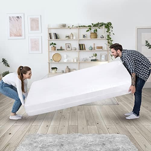 Utopia Home Queen Mattress Cover 2 Pack 4 Mil Plastic