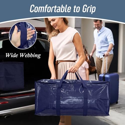 FYGRIP 6 Pack Extra Heavy Duty Large Moving Bags
