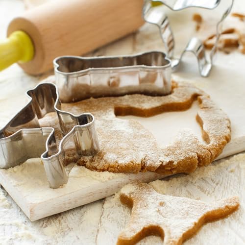 GWHOLE 26 Pcs Cookie Cutter Set for Kids Christmas Holiday
