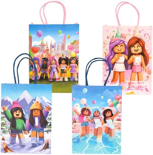 Kauai Sun 16PCS Game Theme Party Bags