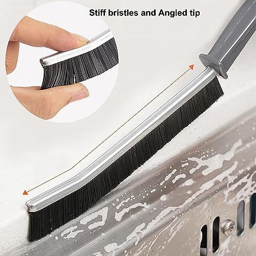 3PCS Gap Cleaning Brush for Kitchen Sink and Bathroom Tiles