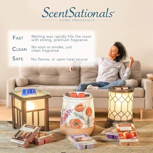 Scentsationals Wax Melts Iced Lemon Sugar Cookies 10oz 24-Cubes