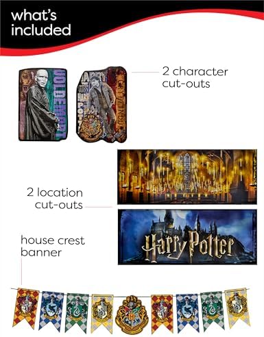 Rubies Harry Potter Trunk Or Treat Decoration Set