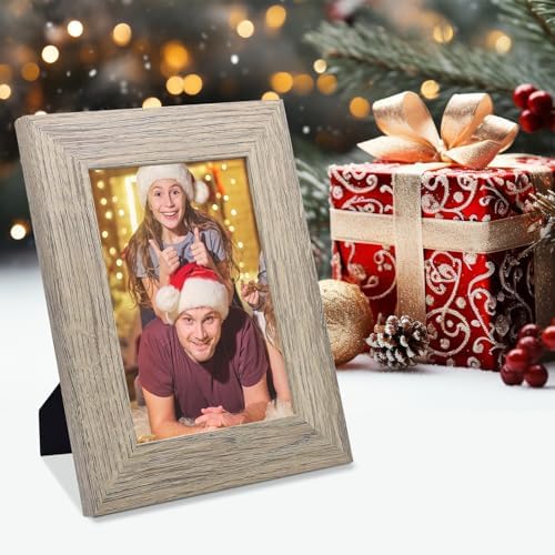 Golden State Art 5x7 Beige Picture Frame 2 Pack