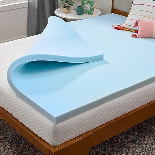 LINENSPA 2 Inch Gel Memory Foam Mattress Topper - Full Size