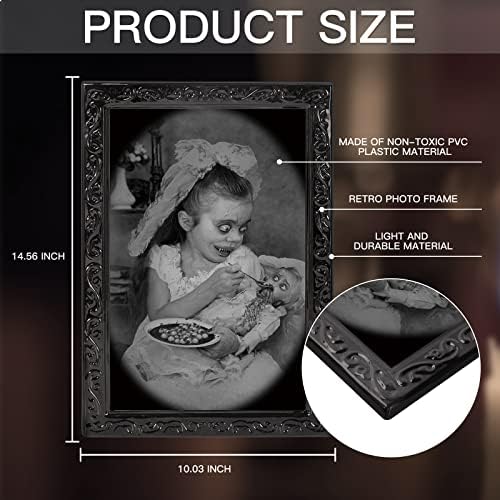 Halloween Wall Decor 3D Changing Faces Picture Frame Set