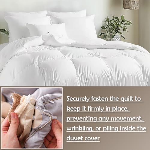 8 Pair Duvet Comforter Clips for Secure Fit