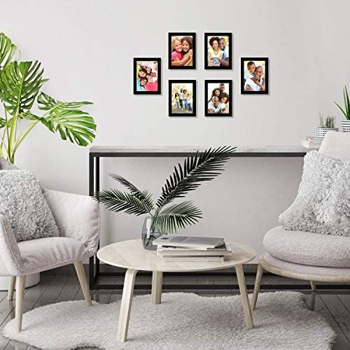 Americanflat 4x6 Picture Frame Set of 6 - Black
