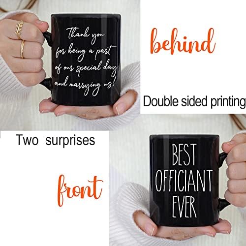 Funny Wedding Officiant Mug with Thank You Message