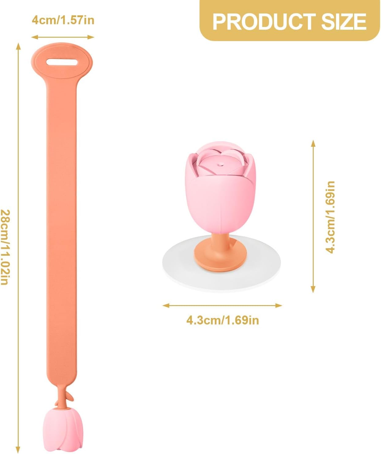 2 Pcs Silicone Toilet Lid Lifter Set Hygienic and Portable