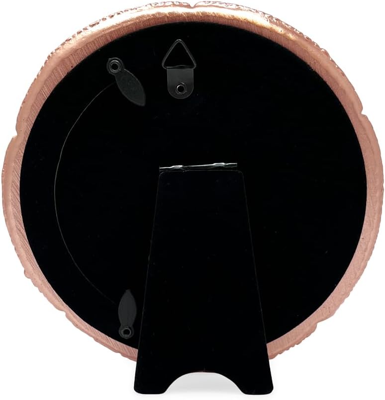 Isaac Jacobs 4x4 Rose Gold Round Balloon Picture Frame
