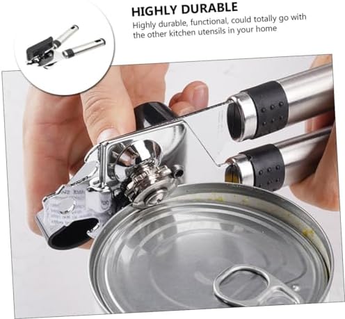 GRIRIW 1Pc Stainless Steel Can Opener and Bottle Opener