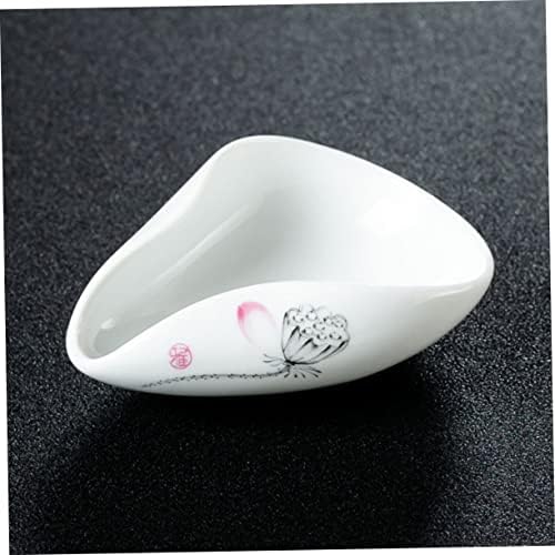 LIFKOME Tea Spoon Ceramic Leaf Dispenser Scoop Set