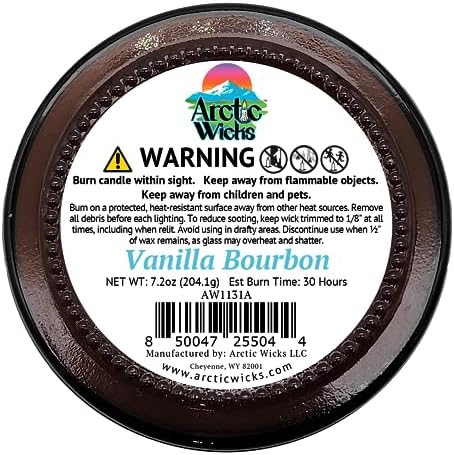 Vanilla Bourbon Candle by Arctic Wicks 9oz