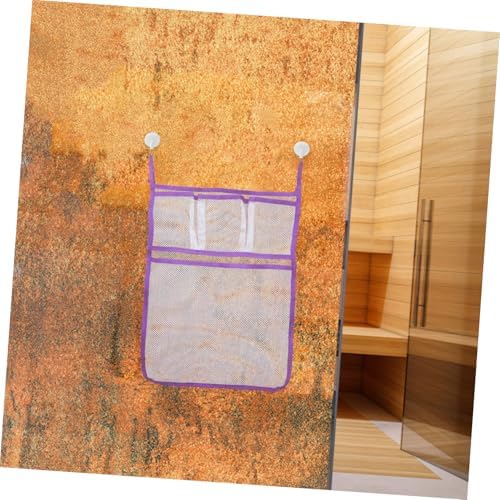 PRETYZOOM Hanging Shower Organizer Mesh Storage Bag