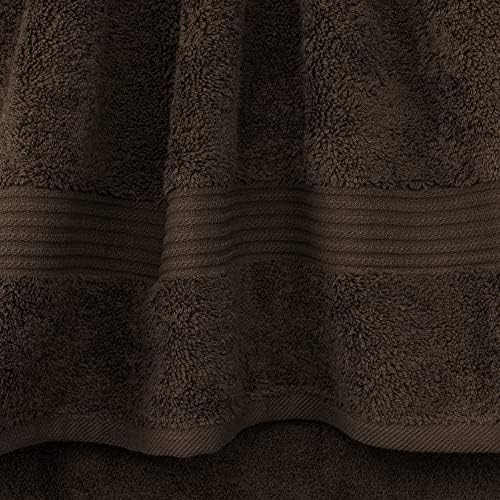 Cotton Paradise 6 Piece Towel Set Brown
