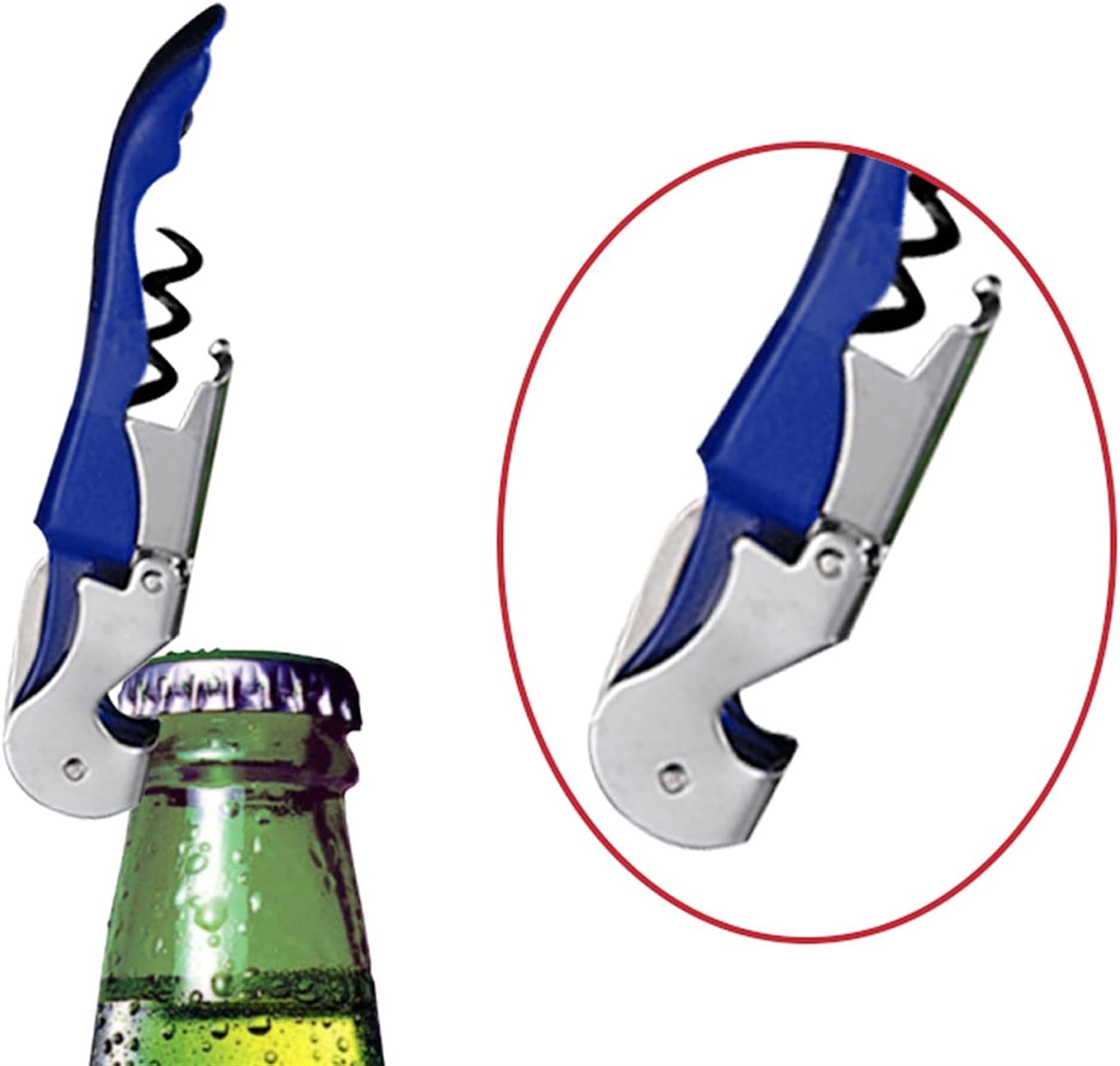 Electric Wine Bottle Opener with Can Opener and Foil Cutter