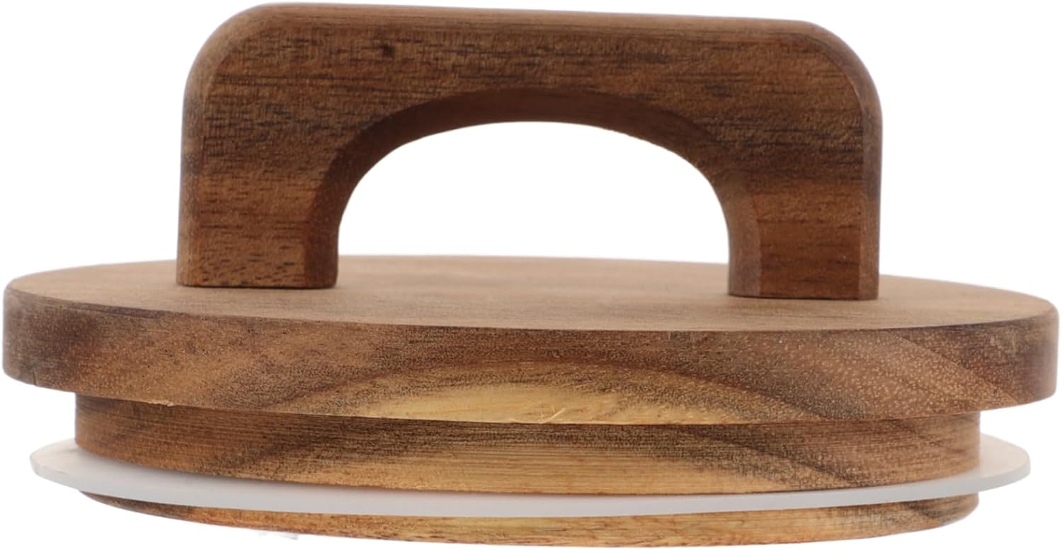 Wooden Lid Storage Jar Multipurpose Canning Covers