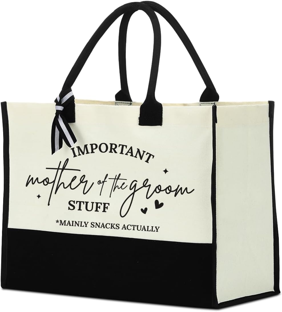 Wedding Gift Bag for Women Canvas Tote Bag