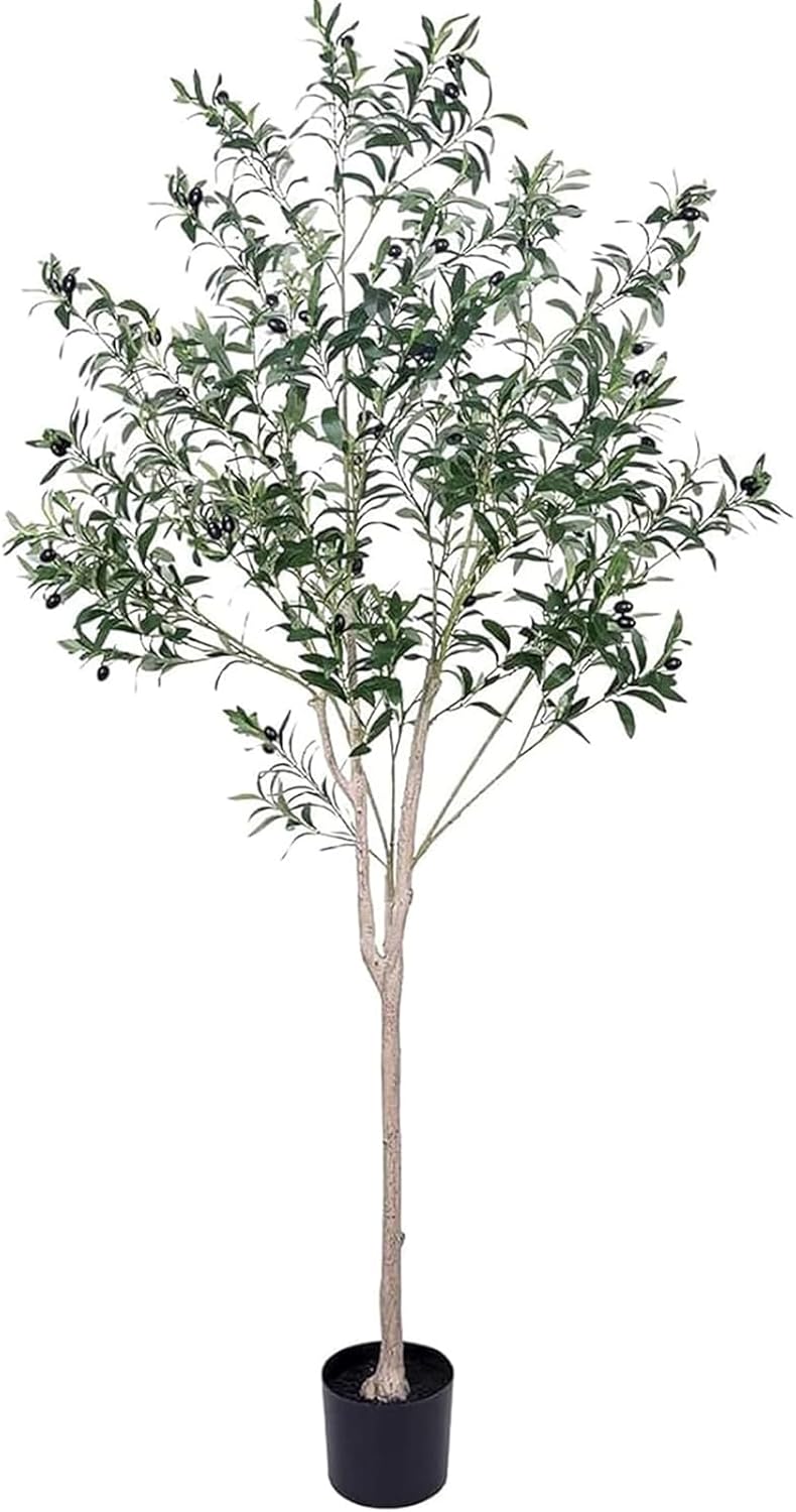 6FT Artificial Olive Tree for Living Room Decor