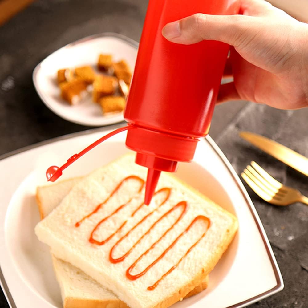 CONDRA FIELD Condiment Squeeze Bottles 3Pcs 135oz