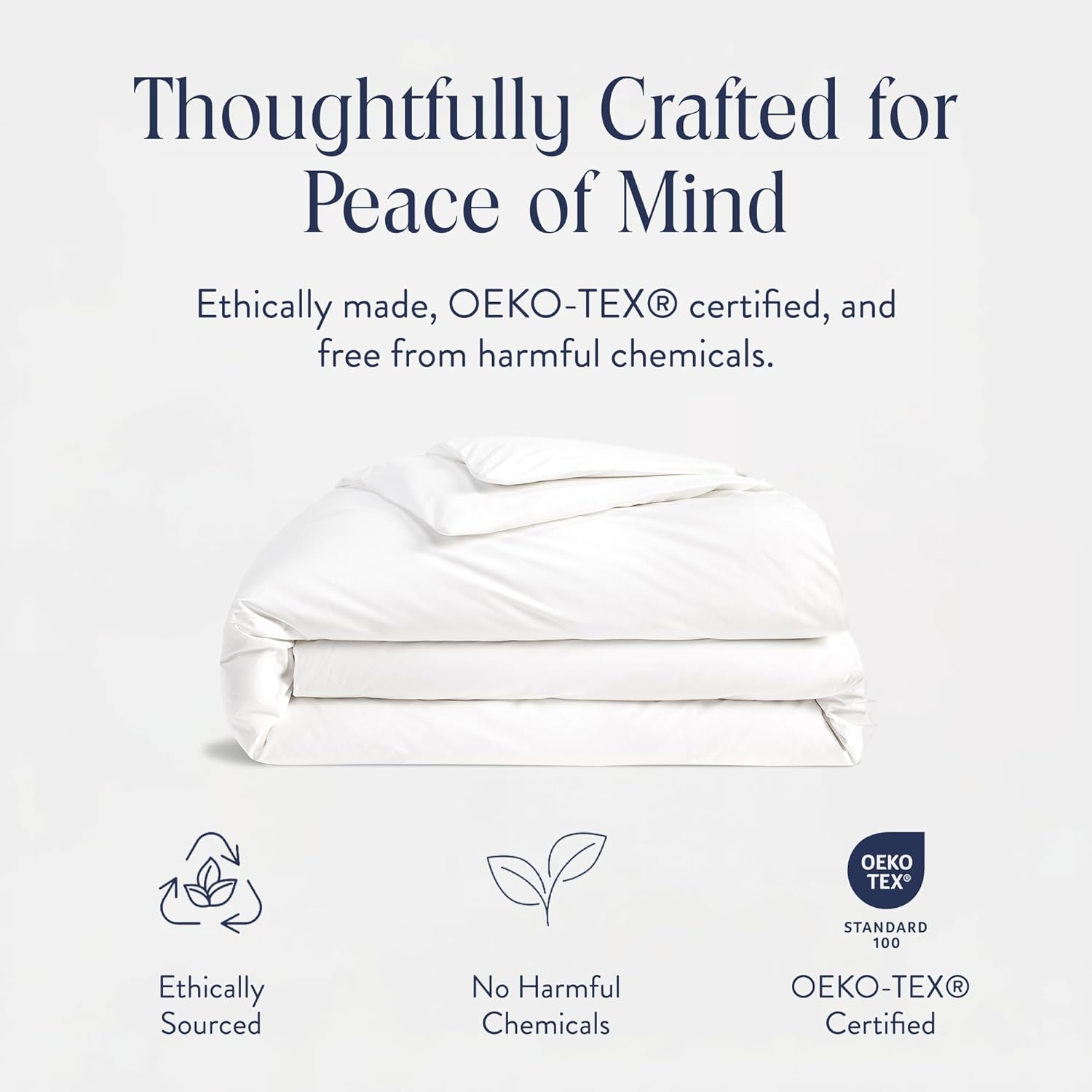 Brooklinen Luxury Percale Duvet Cover White