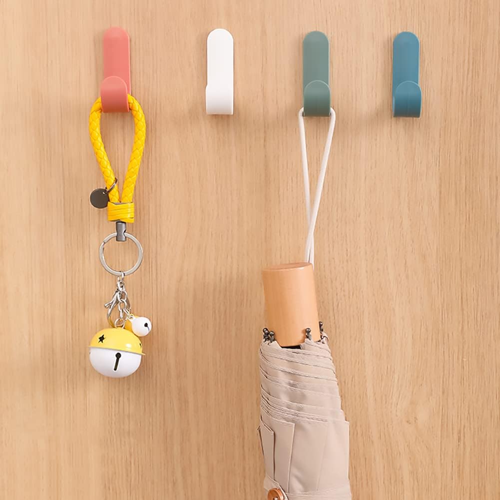 24 Pack Adhesive Hooks for Keys and More