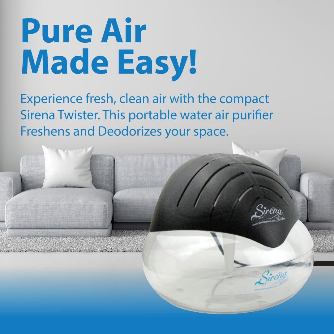 Sirena Twister Air Purifier Black