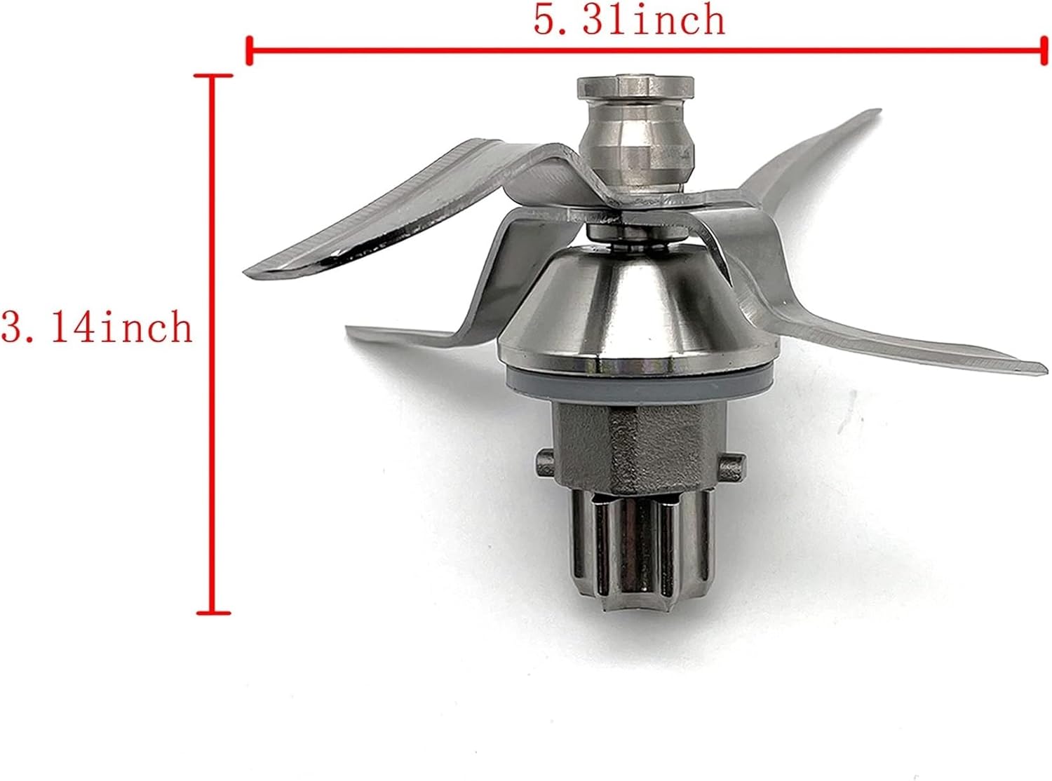 Stainless Steel Blender Blade Replacement Compatible With TM31