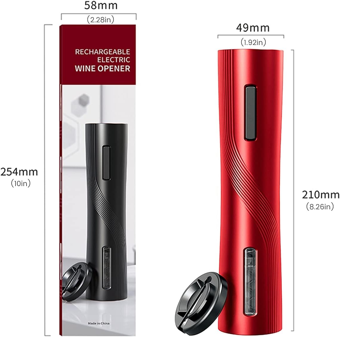Rechargeable Automatic Wine Opener Jar Opener