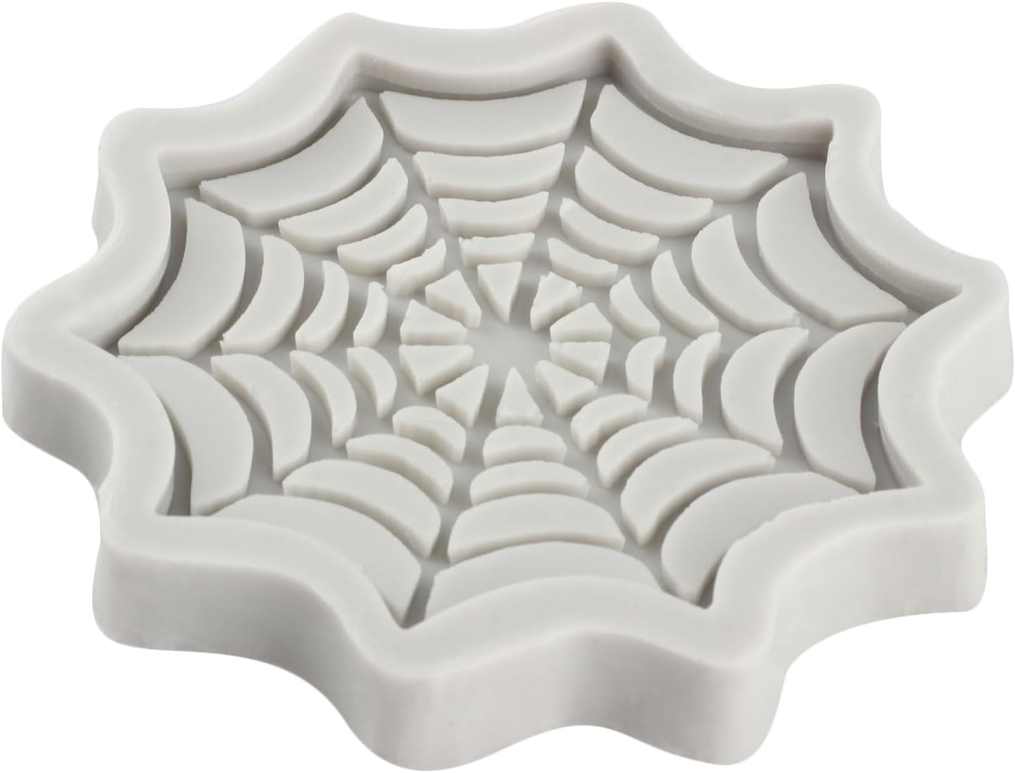 Halloween Spider Web Fondant Silicone Mold