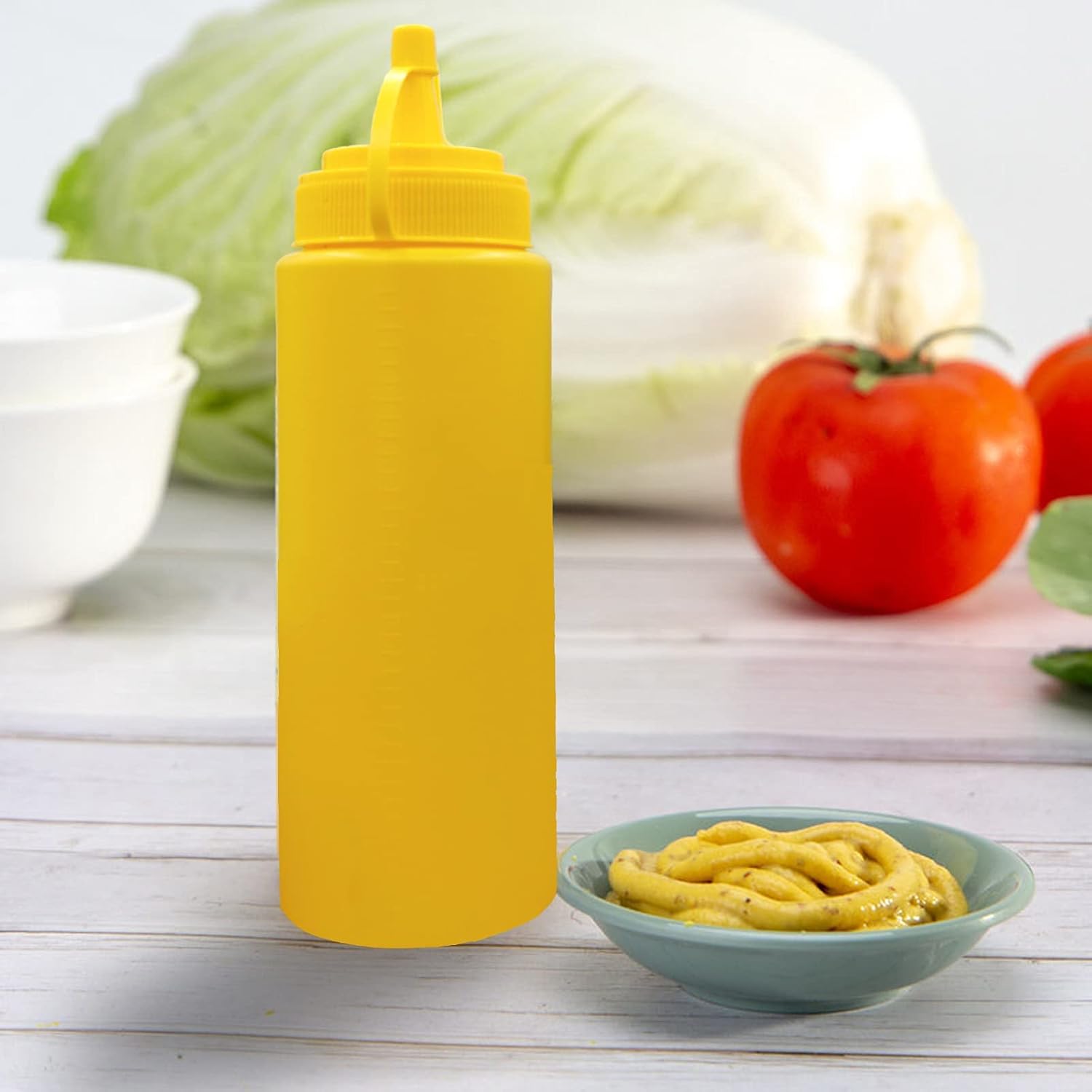 CONDRA FIELD Condiment Squeeze Bottles 3Pcs 135oz
