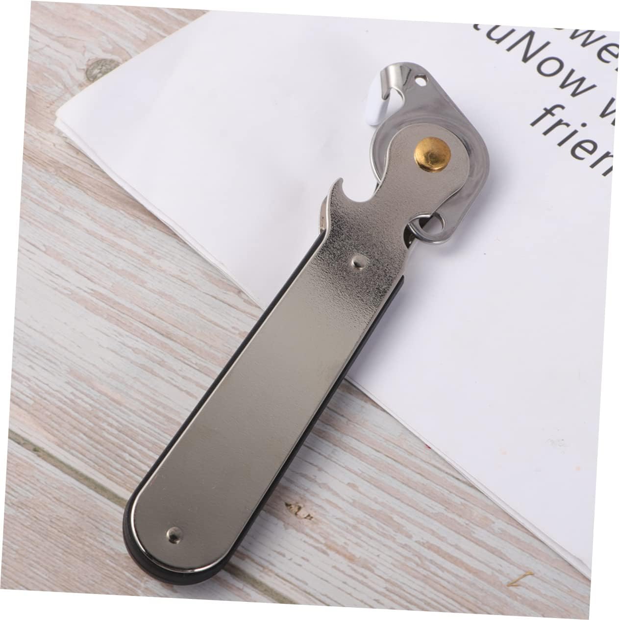 DECHOUS 2pcs Manual Can Opener Bottle Opener Set