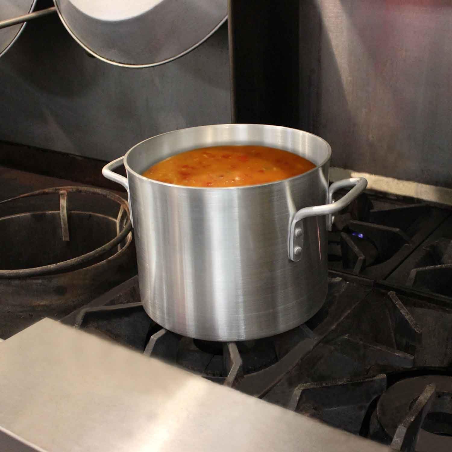 8 Quart Aluminum Stock Pot Comes In Each