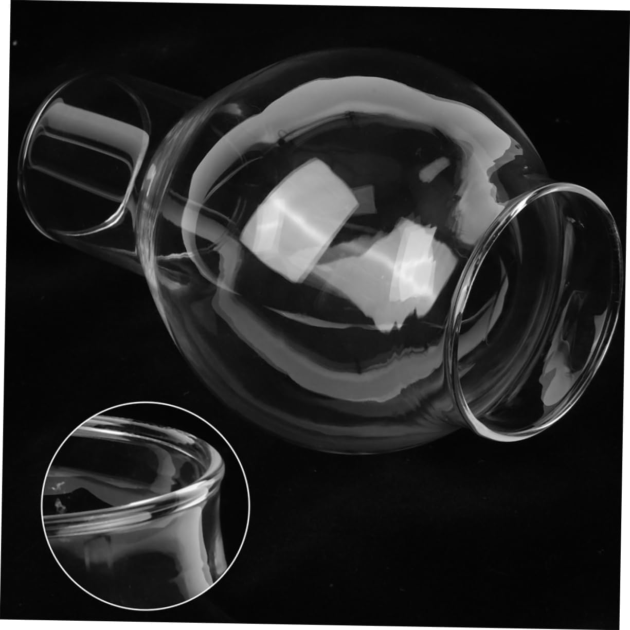 2pcs Glass Candle Sleeve Windproof Chimney Shade for Jar Candles